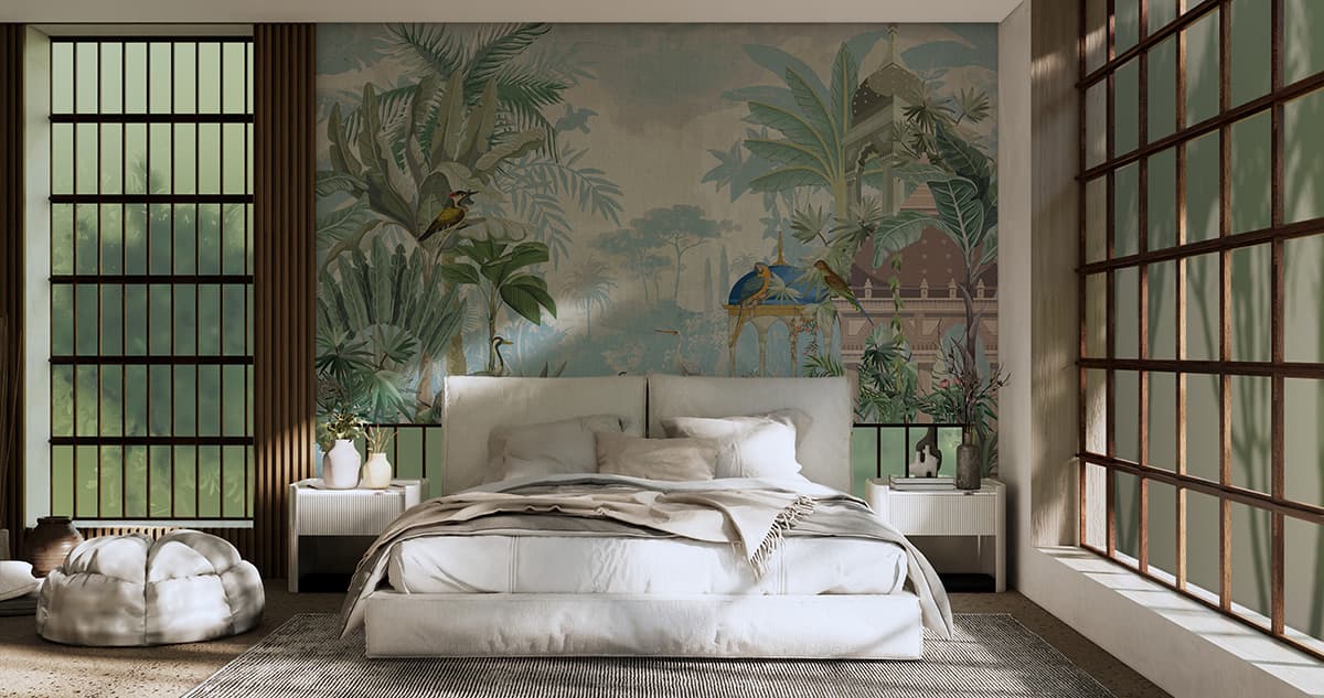 AvesCrest Tropics Wallpaper Mural