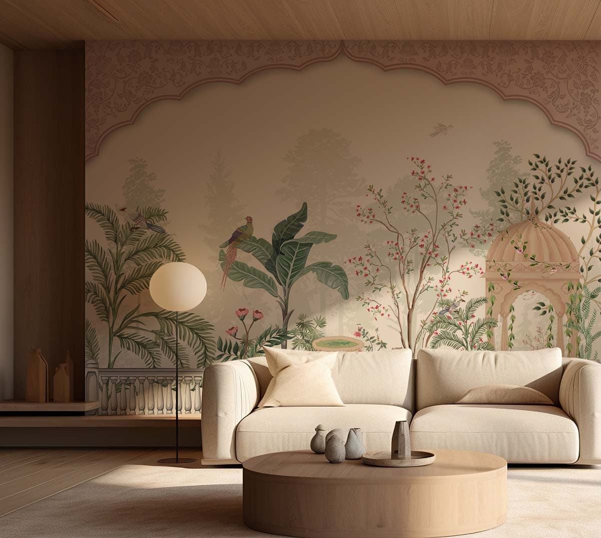 Rajmahal Bagicha Wallpaper Mural, Customized